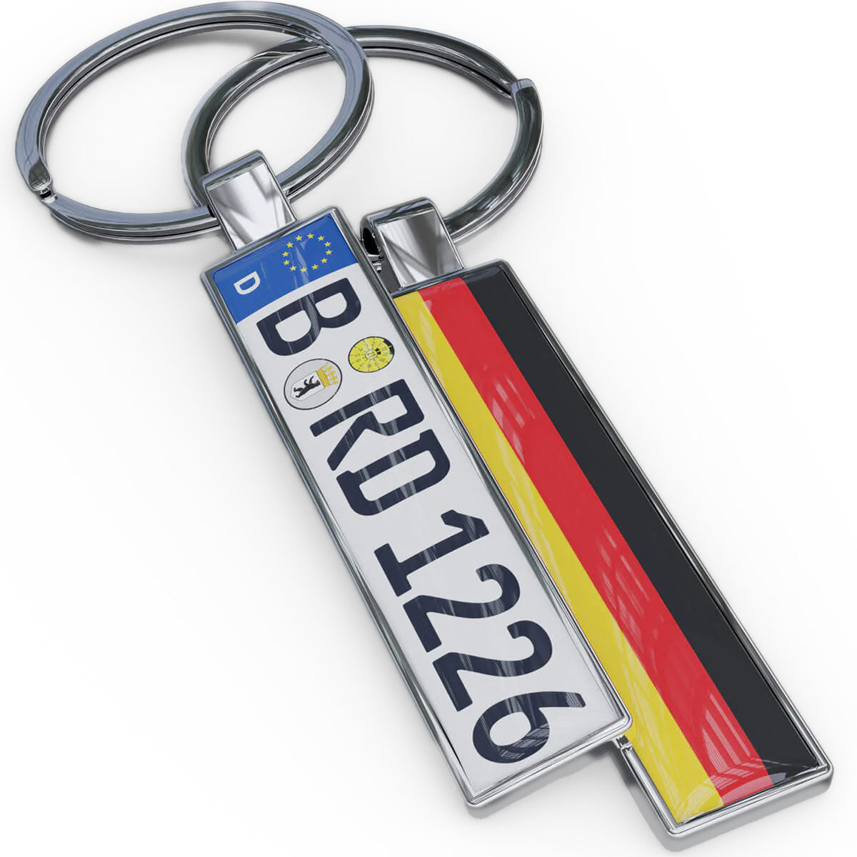 Kennzeichen Schluesselanhaenger personalisiert