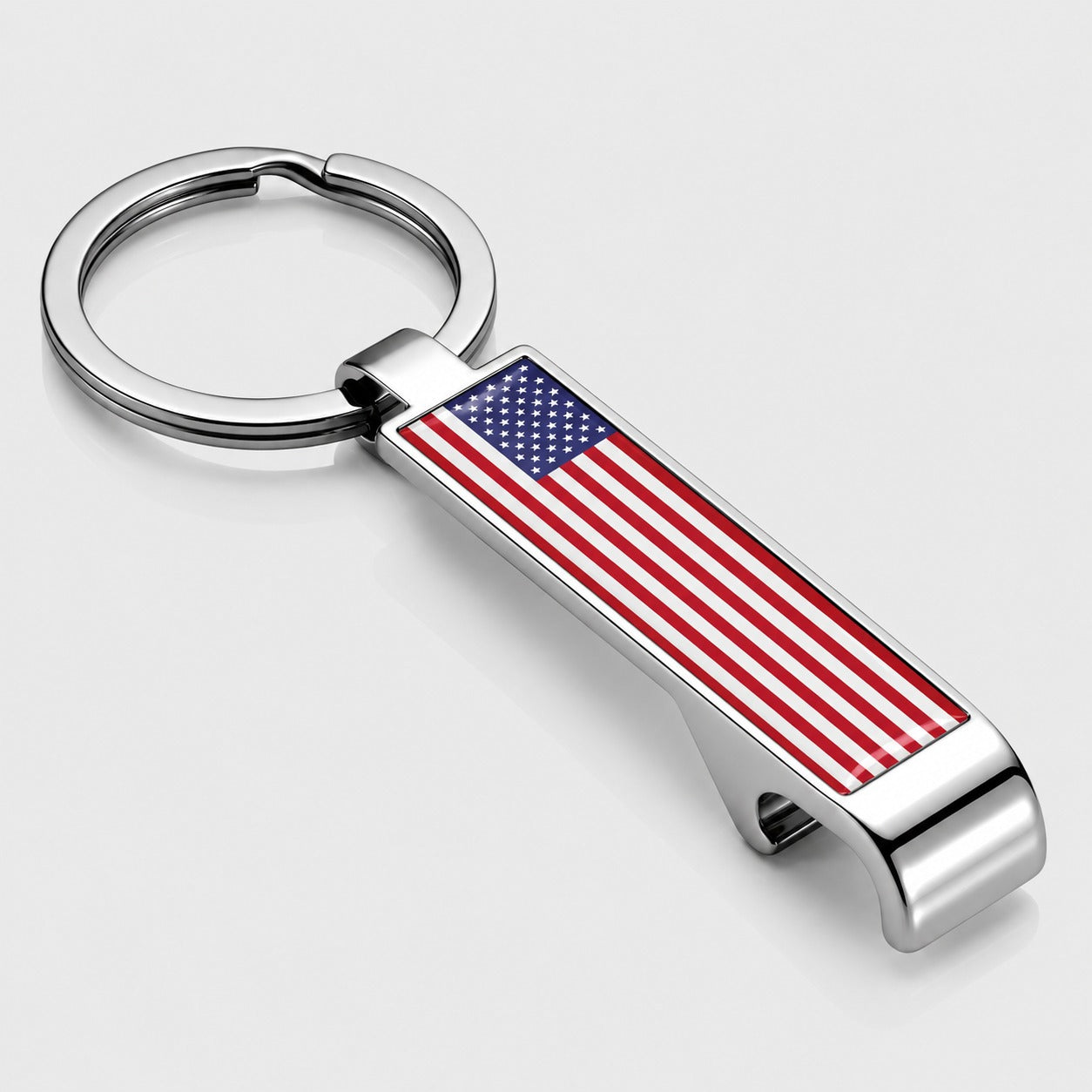 Metall-Flaschenöffner mit Landesflagge USA – WM Sonderedition