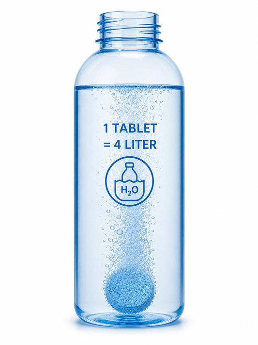 Scheibenwischer-Reiniger Tabletten - Scheibenreiniger selbst anmischen - 10 Stk für 40 Liter