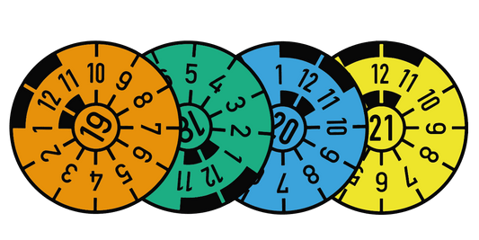 TÜV (HU) Plaketten auf Kennzeichen