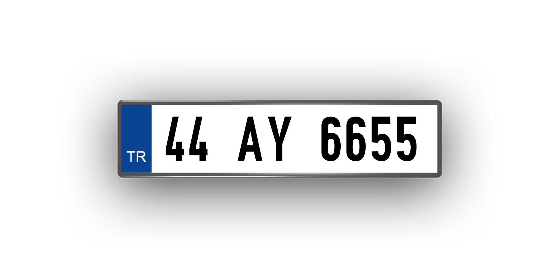 Türkei – Kühlschrankmagnet mit personalisiertem Kennzeichen
