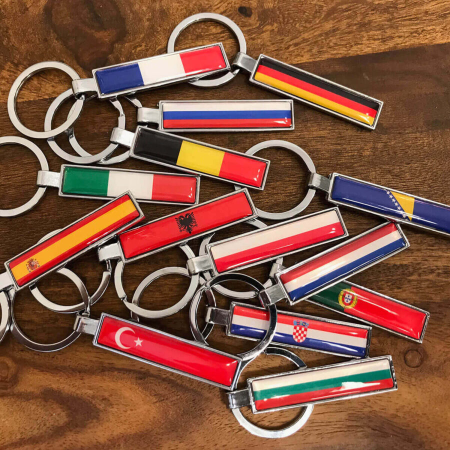 Kennzeichen Schlüsselanhänger Mini Nummernschild Metall – Kennzeichen  Schlüsselanhänger