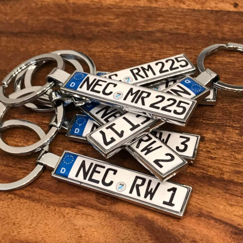 Personalisiertes Polen Kennzeichen Schlüsselanhänger